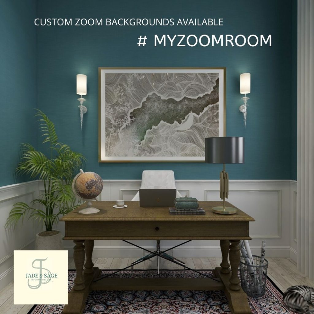 zoom background office free