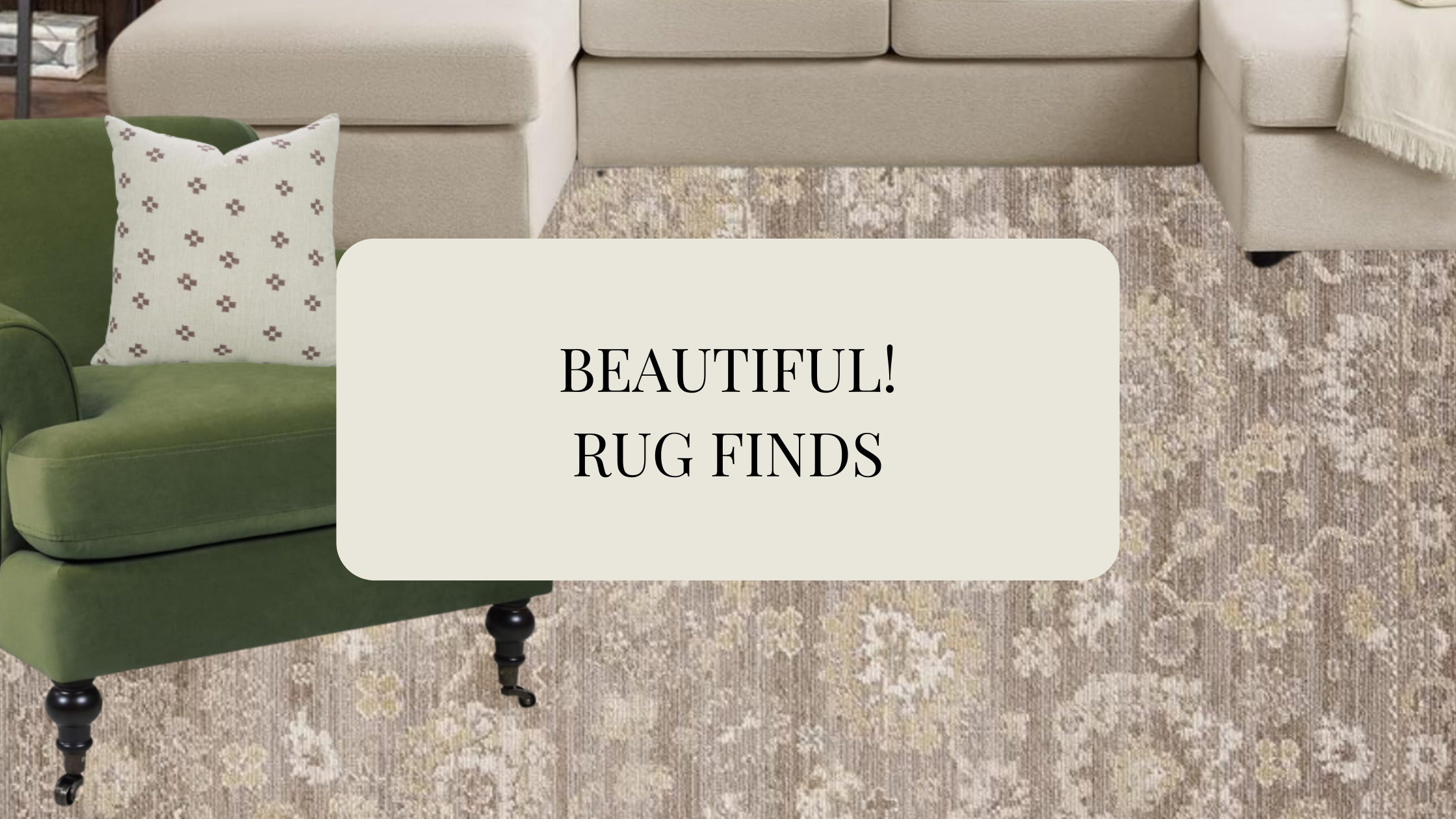 Amazing Rug! Designer Round Up