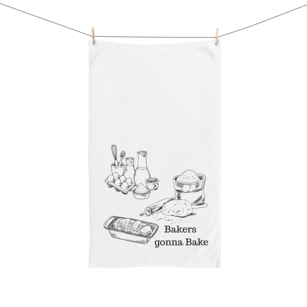 Bakers gonna bake Hand Towel