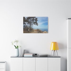 Canvas Wall Art - Coastal Tree Scene