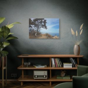 Canvas Wall Art - Coastal Tree Scene